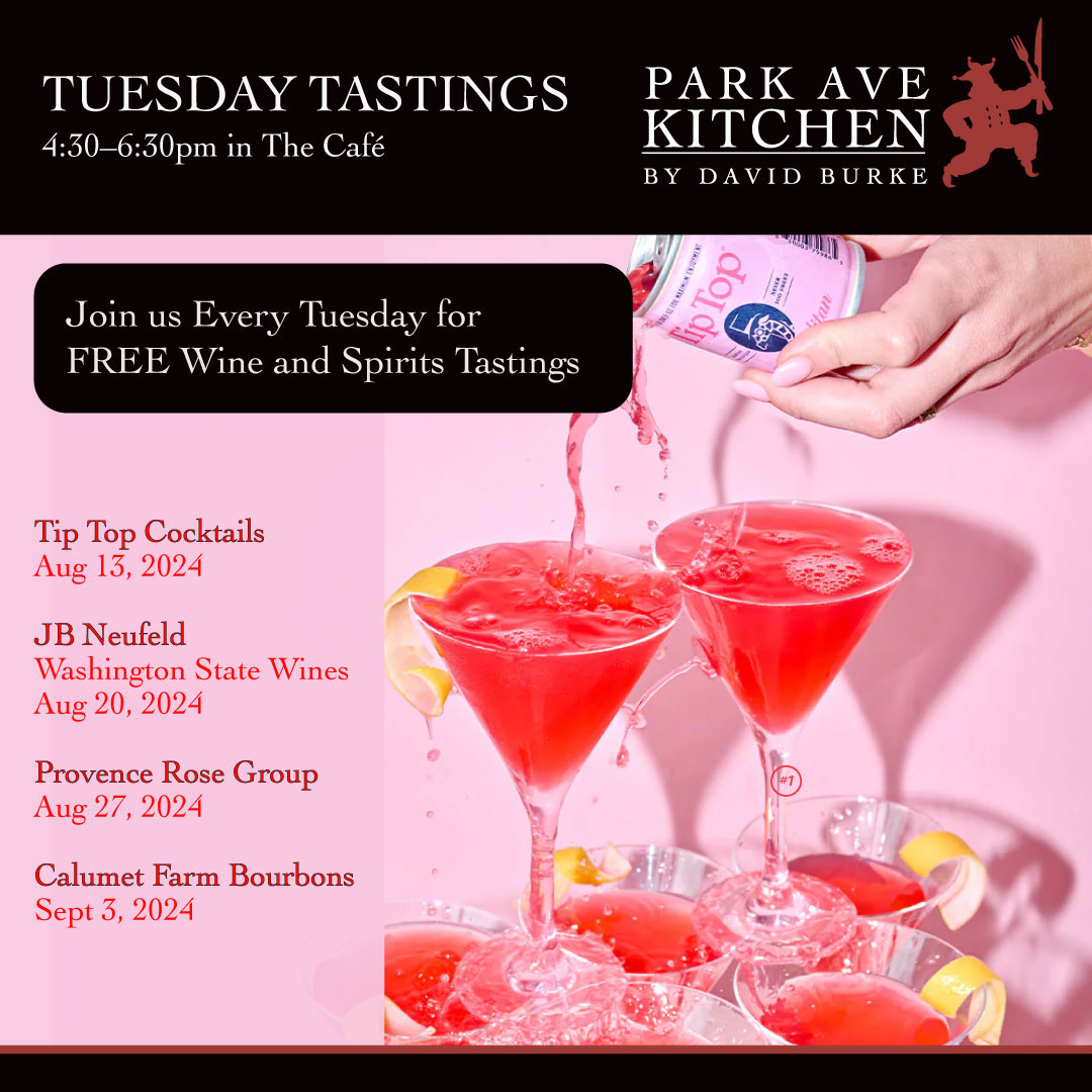 Tip Top Tuesday Tastings