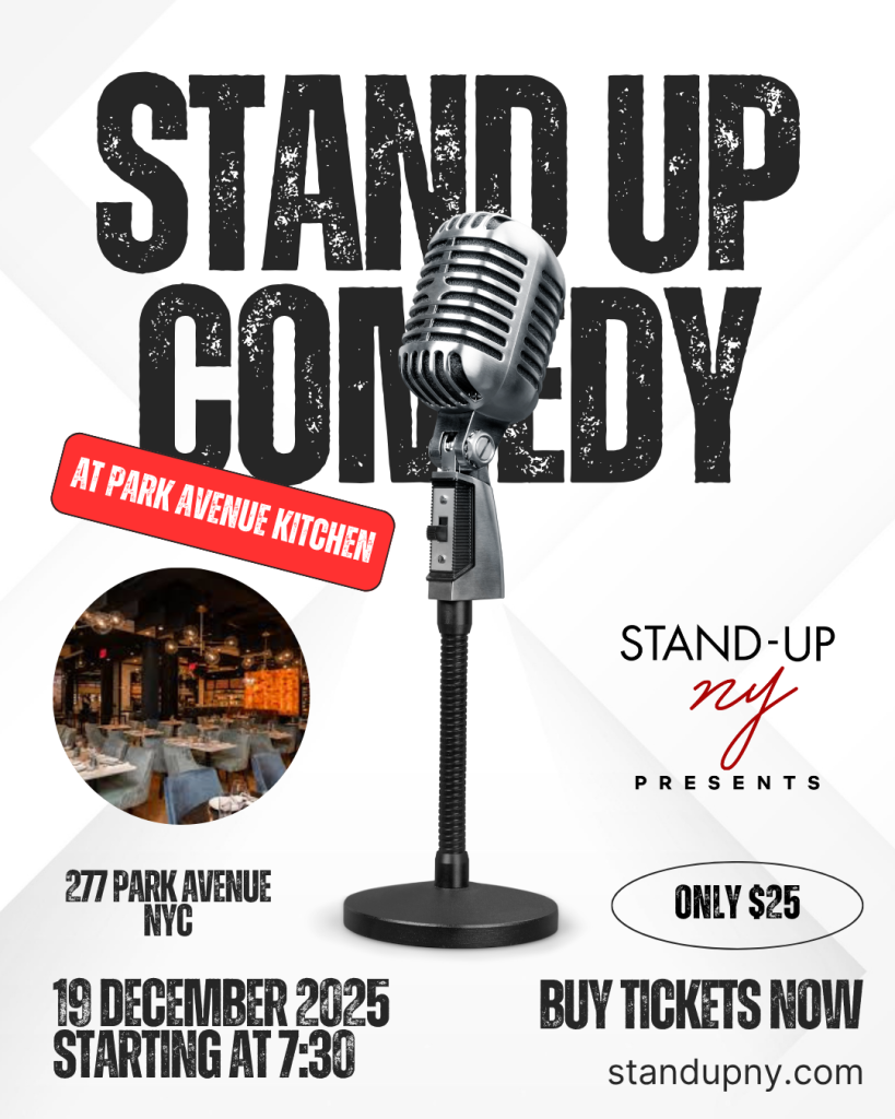 COMEDY at Park Ave Kitchen by David Burke