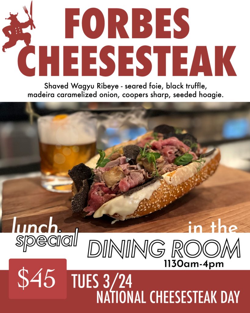 National Cheesesteak Day March 24